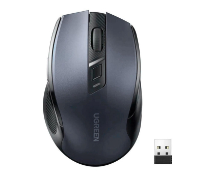 Myszka bezprzewodowa UGREEN Bezprzewodowa mysz 2.4 GHz + Bluetooth 5.0 czarny